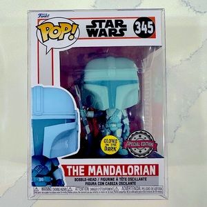Mandalorian Glow in Dark Funko #345